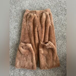 Aerie fuzzy pants
